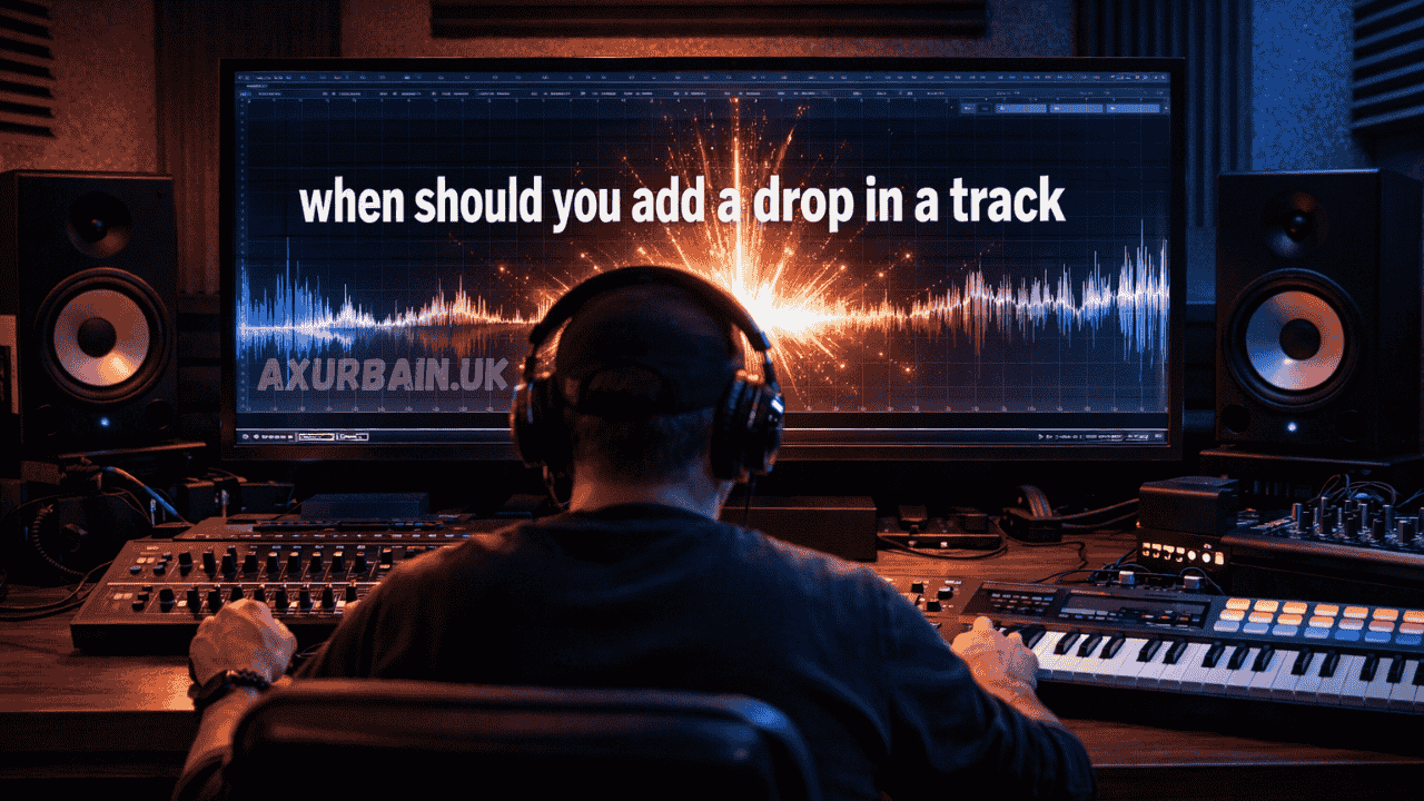 When should you add a drop in a track