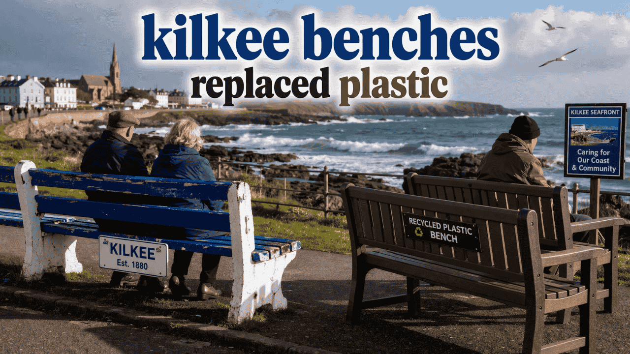 kilkee benches replaced plastic
